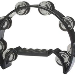 STAGG TAMBOURINE 16 JINGLES BLACK