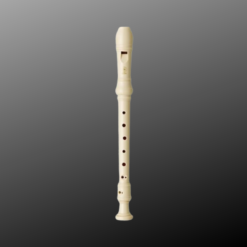 YAMAHA YRS 23 GERMAN SYSTEM SOPRANO RECORDER WHITE