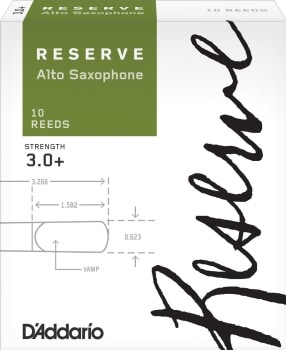 DADDARIO RESERVE ALT SAX 3.5 10-PACK