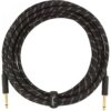 FENDER DELUXE SERIES INSTRUMENT CABLE BLACK TWEED 5