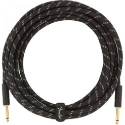 FENDER DELUXE SERIES INSTRUMENT CABLE BLACK TWEED 5
