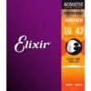 ELIXIR ACOUSTIC NANOWEB PHOS BRONZE 10-47 12string set