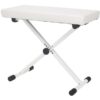 K&M 14077 KEYBOARD BENCH WHITE
