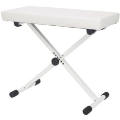 K&M 14077 KEYBOARD BENCH WHITE