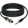 KLOTZ M1 MIC CABLE 1M FEMALE XLR-JACK