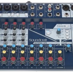 SOUNDCRAFT NOTEPAD 12CH DESKTOP MIXER WITH USB
