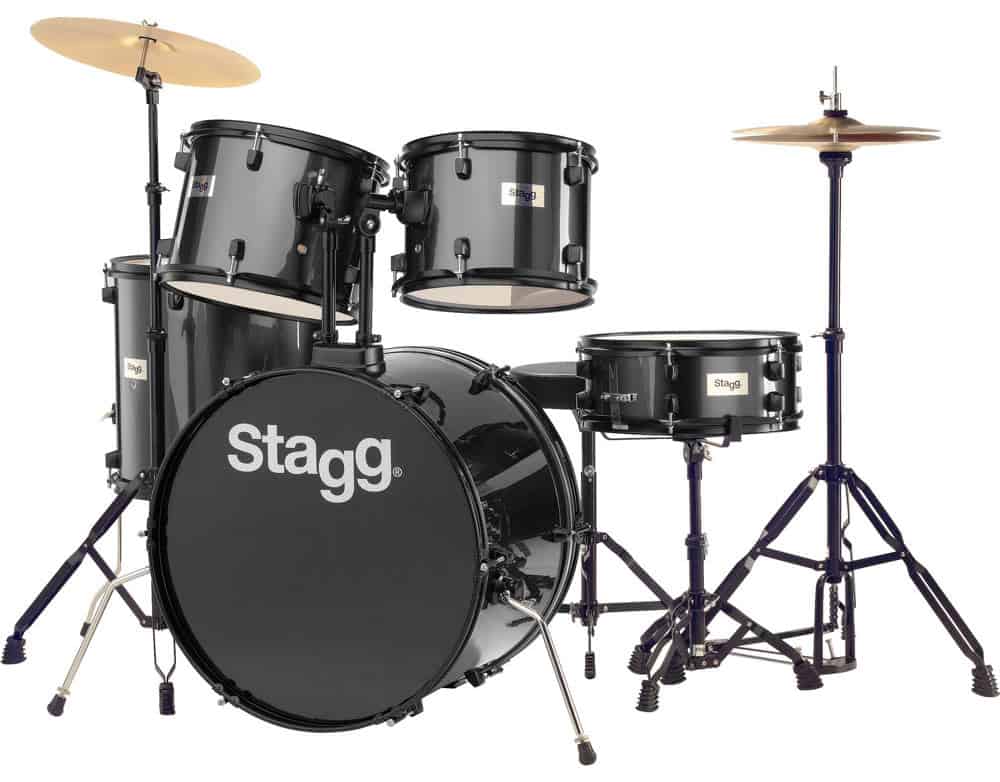 STAGG TIM122BBK DRUMKIT