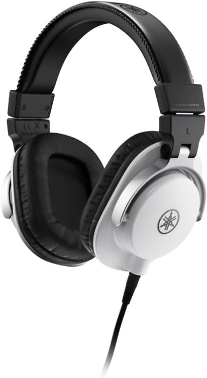 YAMAHA HPH-MT5 WHITE HEADPHONES