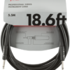 FENDER PRO SERIES INSTRUMENT CABLE BLACK 5,5M