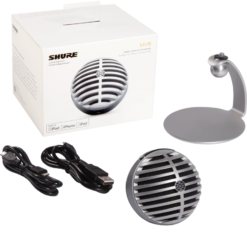 SHURE DIGITAL CONDENSER MIC FOR IOS