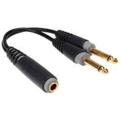 KLOTZ Y-CABLE SOCKET - 2X JACK