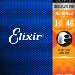 ELIXIR 12450 ELECTRIC NANOWEB 12-STRING LIGHT
