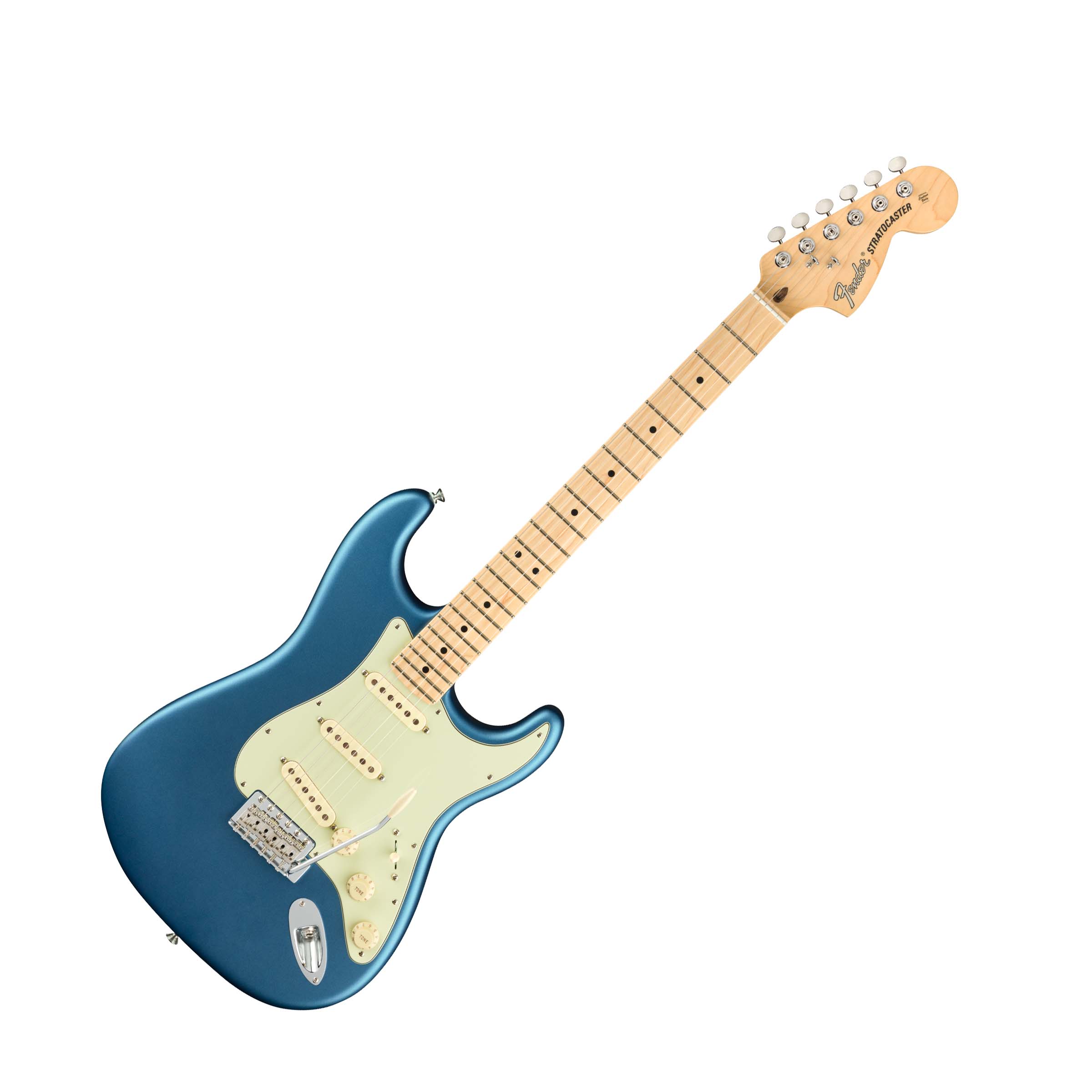 FENDER AMERICAN PERFORMER STRAT MN SATIN LPB