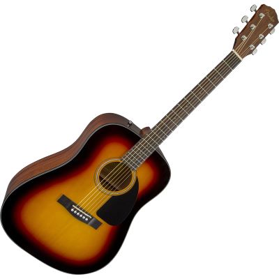 FENDER CD-60 V3 DREADNOUGHT SUNBURST ACOUTIC GUITAR - Image 3