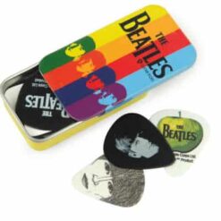 PW BEATLES PICK TIN STRIPES