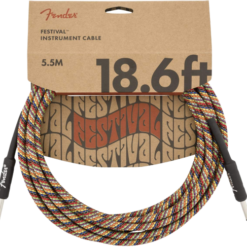 FENDER 18.6" INST CABLE RAINBOW