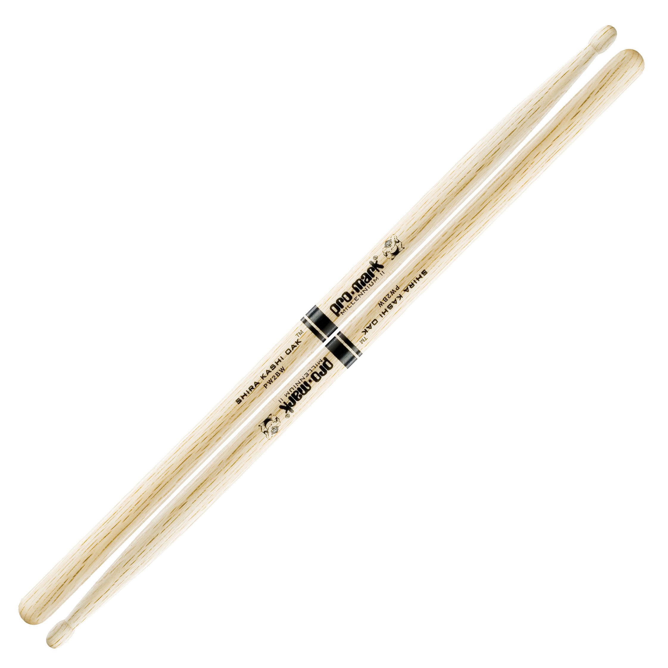 PROMARK PW2BW SHIRA KASHI OAK 2B WOOD TIP DRUMSTICK