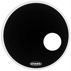 EVANS BD20RB-NP 20" EQ3 BLACK BASS NO PORT DRUMHEAD