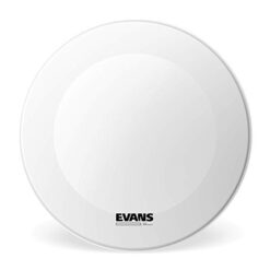 EVANS BD20RSW-NP 20 EQ3 RESONANT SMOOTH BASS DRUM HEADS WHITE
