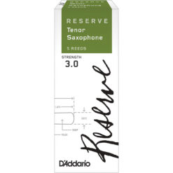 D'ADDARIO DKR0530 RESERVE TENOR SAXOPHONE REEDS STRENGTH 3.0 (5-PACK)