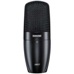 SHURE SM27 LARGE-DIAPHRAGM CONDENSER MICROPHONE