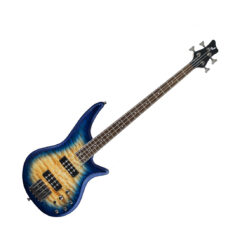 JACKSON JS SERIES SPECTRA BASS JS3Q LAUREL FINGERBOARD AMBER BLUE BURST
