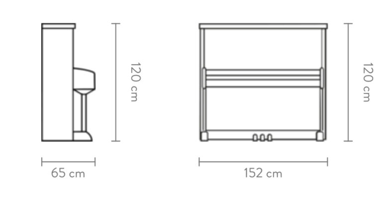 BÖSENDORFER UPRIGHT 