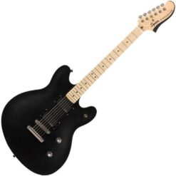 SQUIER CONTEMPORARY SERIES ACTIVE STARCASTER FLAT BLACK