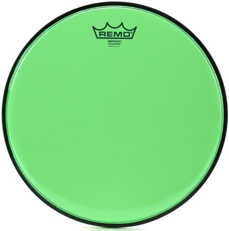 REMO BE-0312-CT-GN EMPEROR COLORTONE DRUMHEAD 12" GREEN