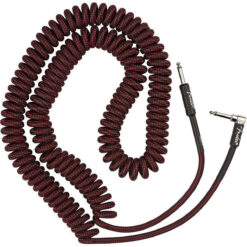 FENDER PROFESSIONAL COIL CABLE 30' RED TWEED