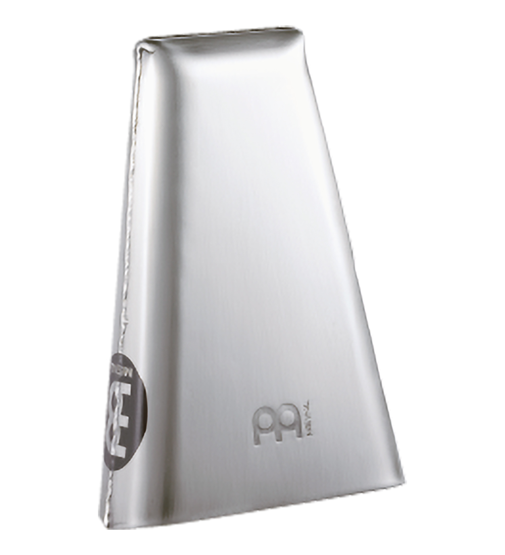 HAND COWBELL 8 1/7" - HAND BRUSHED STEEL - STB815H