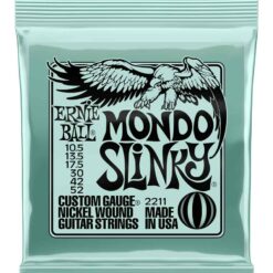 ERNIE BALL MONDO SLINKY NICKEL WOUND ELECTRIC GUITAR STRINGS 10.5 - 52 GAUGE