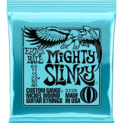 ERNIE BALL MIGHTY SLINKY NICKEL WOUND ELECTRIC GUITAR STRINGS 8.5 - 40 GAUGE