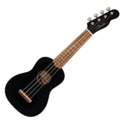 FENDER VENICE SOPRANO UKULELE WN BLACK