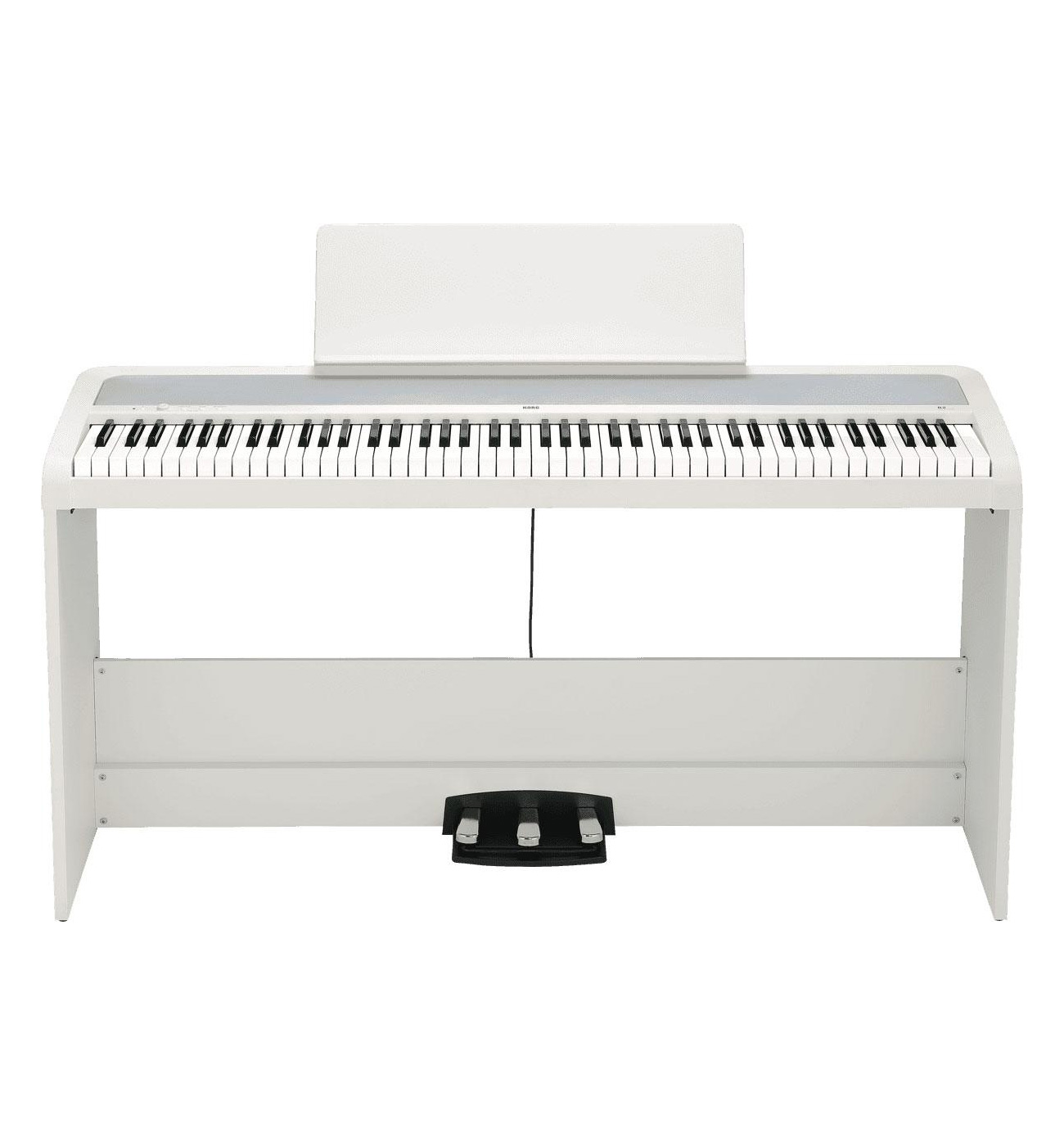 KORG B2SPWH DIGITAL PIANO WITH STAND WHITE