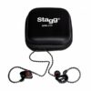 STAGG SPM-235 HIGH-RESOLUTION SOUND-ISOLATING IN-EAR MONITOR BLACK