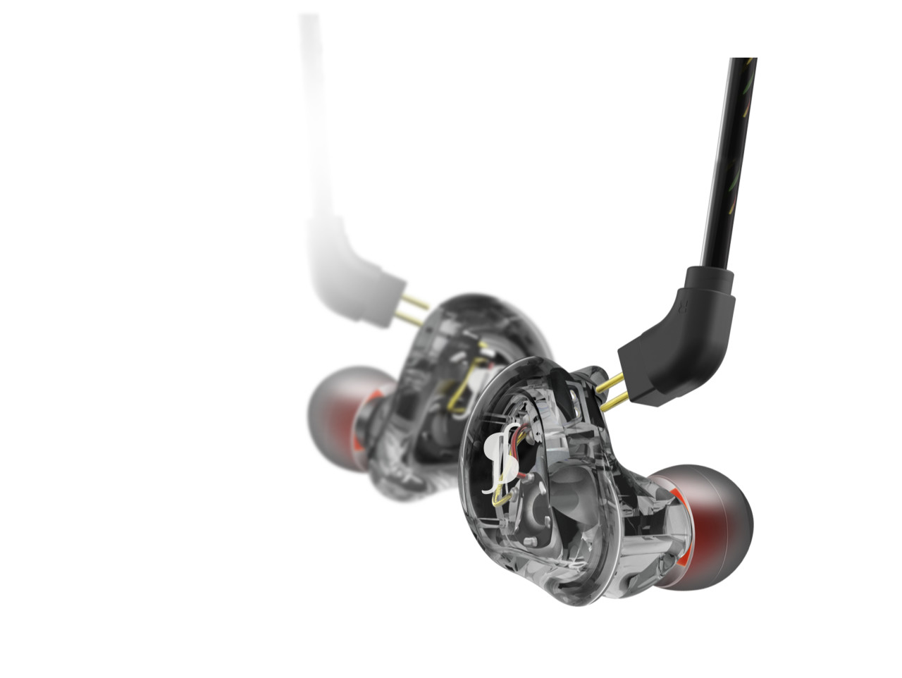 STAGG SPM-235 HIGH-RESOLUTION SOUND-ISOLATING IN-EAR MONITOR BLACK