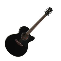 YAMAHA CPX600 MEDIUM JUMBO CUTAWAY BLACK