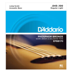 D'ADDARIO EPBB170 PHOSPHOR BRONZE ACOUSTIC LONG SCALE 45-100