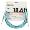 FENDER ORIGINAL SERIES INSTRUMENT CABLE 18.6 DAPHNE BLUE