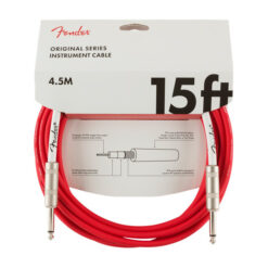 FENDER ORIGINAL SERIES INSTRUMENT CABLE FIESTA RED