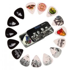 PLANET WAVES BEATLES SIGNATURE GUITAR PICKS TIN OF 15