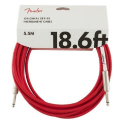 FENDER ORIGINAL SERIES INSTRUMENT CABLE 5,5 M FIESTA RED