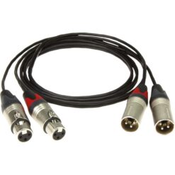 KLOTZ SXX-075 BALANCED STEREO TWINCABLE WITH NEUTRIK XLR