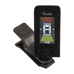 FENDER CLIP-ON COLOR LCD TUNER FOR GUITAR BANJO FIESTA RED