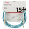 FENDER ORIGINAL SERIES INSTRUMENT CABLE 15' DAPHNE BLUE