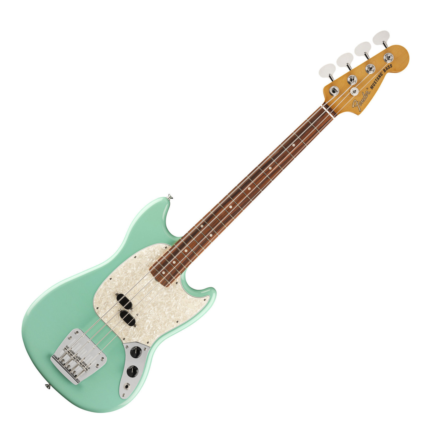 FENDER VINTERA 60S MUSTANG BASS PF SEA FOAM GREEN