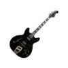 HAGSTROM '67 VIKING II BLACK HOLLOWBODY ELECTRIC GUITAR