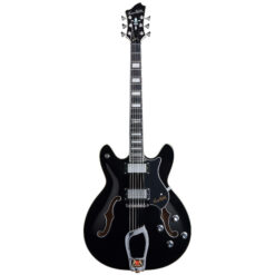HAGSTROM VIKING BLACK ELECTRIC GUITAR