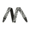 FENDER WILD ZEBRA PRINT 2" STRAP